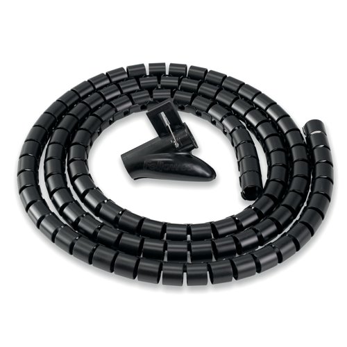 CABLE ZIP 28MM BLACK 50M